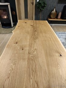 Nový jídelní stůl z dubového masivu - 5