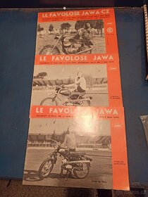 Jawa, ČZ, Perak, Californian, originál prospekty - 5
