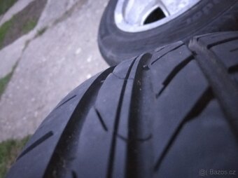 Litá kola 5,5x13 Ronal Favorit Blackline nové pneu - 5