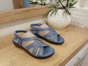 DEX Comfort dámské sandály vel. 36 kožené nové - 5