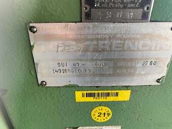 SUI 40 x 1500 hrotový soustruh 1988 - 5