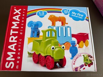 Smartmax - Můj první vláček se zvířátky - 22 ks - 5