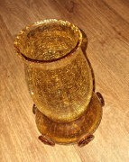 Prodám staré sklo etažéry, mísa, nástolec a porcelán figurky - 5