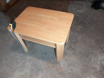 konferenční stolek z masivu buk - 5