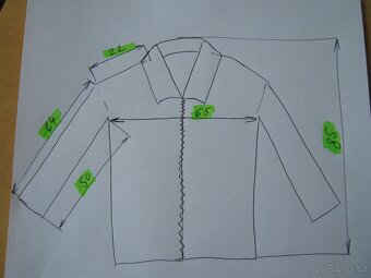 --- PÁNSKÁ ČERNÁ KOŽENÁ BUNDA vel. XL top stav --- - 5