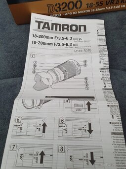 Digitální fotoaparát Nikon D3200 plus objektiv Tamron - 5