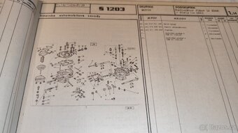 ŠKODA 1203 - seznam náhradních dílů – katalog Š1203 - 5