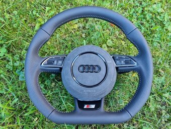 VOLANT AUDI KOŽENÝ MULTIFUNKCNY s AIRBAGOM - 5
