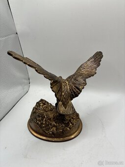 Mosdzná soška orla Turul - 5