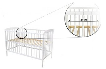 Detska postel 120x60cm vcetne matrace - 5