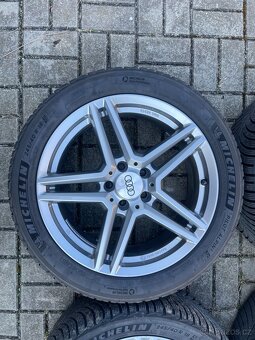 Sada ALU kol RIAL 5x112 R18 + zimní pneu Michelin 6mm 2023 - 5