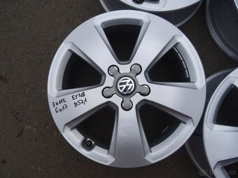 Alu disky originál Škoda 17", rozteč 5x112, ET 48, šíře 6J - 5