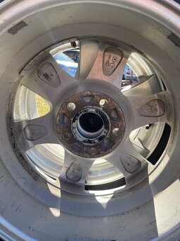 Prodám - Obutou sadu Alu kol 5x112mm,ET38,R15, AUTEC - 5