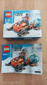 Lego 4437 Policejní honička, Lego 60032 Polární skútr - 5