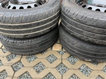 4x disky Vito / Viano 5x112 R16, C letní pneu 80% - 5