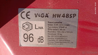 sekačka s pojezdem VEGA - 5