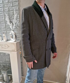 Panský kabát - nádherný stav - XL - 5