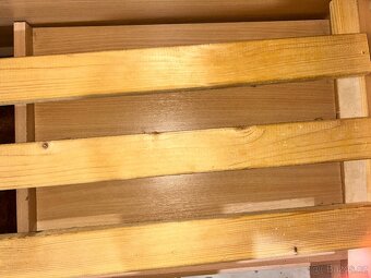 Postel 90x200 včetně roštu a matrace - 5