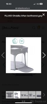 Dětská ohrádka skládací - 5