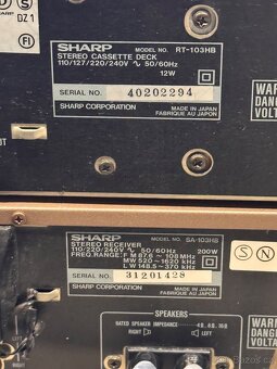 Hifi sestava Sharp - 5