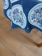 Retro prostírání, ubrus - cibulák - 5