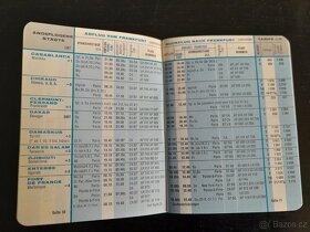 "Kapesní letecký řád Air France" z roku 1967 - 5