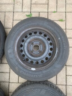 PLECHOVÉ DISKY + PNEUMATIKY -OPEL - 5