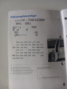 Prodám Volkswagen Golf Plus 1.4 59kw havarovany 71000km - 5