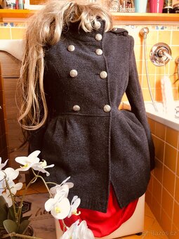 kabatek#peacoat#spolecensky# sedy#kabat#namornickystyl - 5