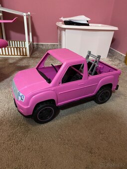 Barbie letadlo + auto - 5