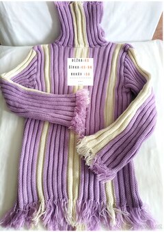 Dámský rolákový svetr - 5