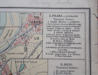 4 historické Mapy GB a Francie Evropa a Praha supr stav - 5