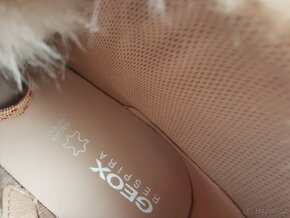 Geox dámské kotníkové boty polokozačky kozačky - 5