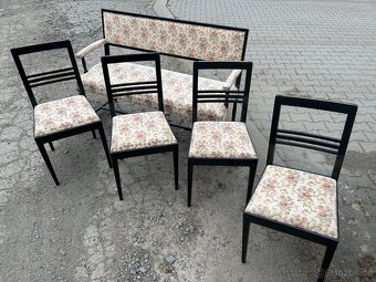 Stará lavice a židle - 5