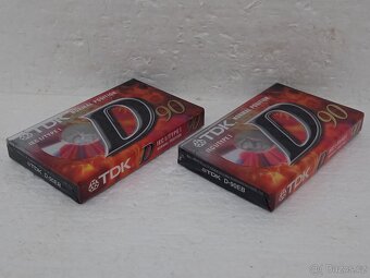 TDK D90 D-90EB Retro Audiokazeta - 5