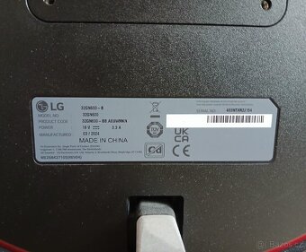 Herní monitor LG UltraGear 31,5" 165Hz - 5