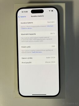 iPhone 15 pro Natural Titanium 128GB - 5