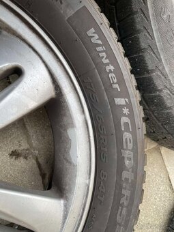 Disky ALU plus zimní gumy 175/65 R15 MINI Cooper - 5