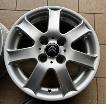 alu kola 6x15", rozteč 4x108 ET25 Peugeot Citroen - 5