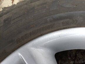 Sada kol Nissan Qashqai 215/60R17 - 5