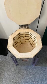Keramická vypalovací pec 60 l, 1200 °C – velmi zachovalá - 5