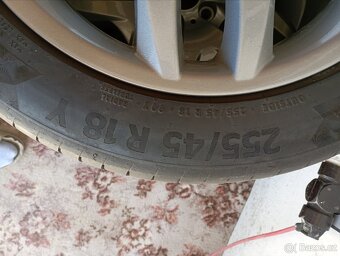 Pneu s ALU disky BMW X3 - 5