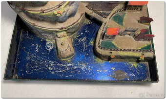 VZÁCNÝ NÁLEZ Skála a horská scéna Graner s fontánou a ostr - 5