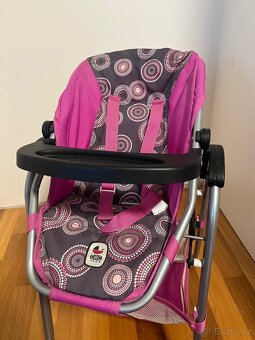 Jídelní židlička pro panenku - 5