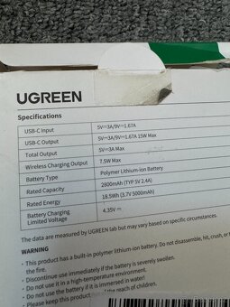 Powerbanky Ugreen, Baseus, INIU - 5