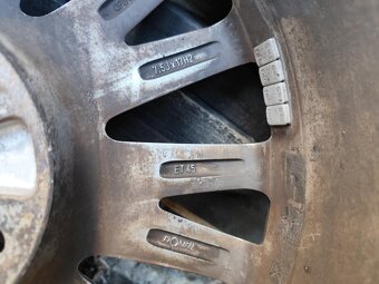 Alu kola 5x112 R17 s letním pneu - 5