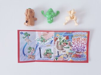 KINDER HRAČKA S PASTELKOU • ŽABKA A OREL S VOSKOVKOU - 5