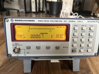 Rohde Black URE3 350.5315.03 RMS Špičkový voltmetr DC - 5