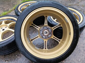 ADVAN RG1 17 5x100 ET45 17x7,5 subaru sti impreza wrx - 5