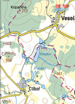 Prodej lesa, 26489 m², Častrov - 5